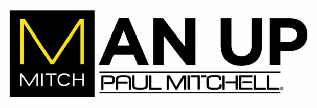 Man Up + Paul Mitchell logo